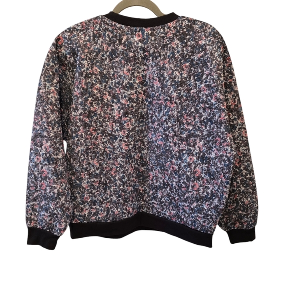 Adidas Floral Pullover. Size Small - Picture 7 of 9